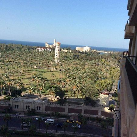 Sea & Garden View At Al-Muntazh Towers - إطلاله علي البحر و حدائق قصر المنتزه Appartamento Alessandria Esterno foto