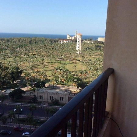 Sea & Garden View At Al-Muntazh Towers - إطلاله علي البحر و حدائق قصر المنتزه Appartamento Alessandria Esterno foto